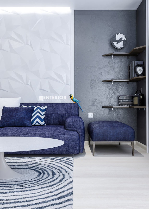 Фото из портфолио "1К" – фотографии дизайна интерьеров на INMYROOM