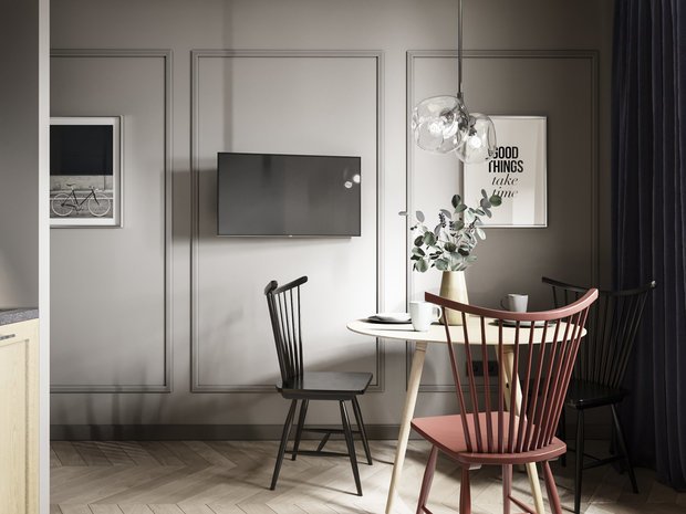 Фотография: Кухня и столовая в стиле Скандинавский, Советы, «Европласт», лепнина в интерьере, Европласт, Алена Юдина, энциклопедия_декор, Максим Нода, Серж Махов, Lines Design Bureau, Алена Еременко, Mossebo, лепной декор, молдинги – фото на INMYROOM