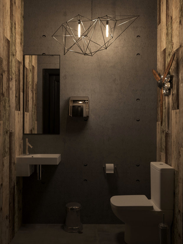 Фото из портфолио Кальянная Levitan – фотографии дизайна интерьеров на INMYROOM