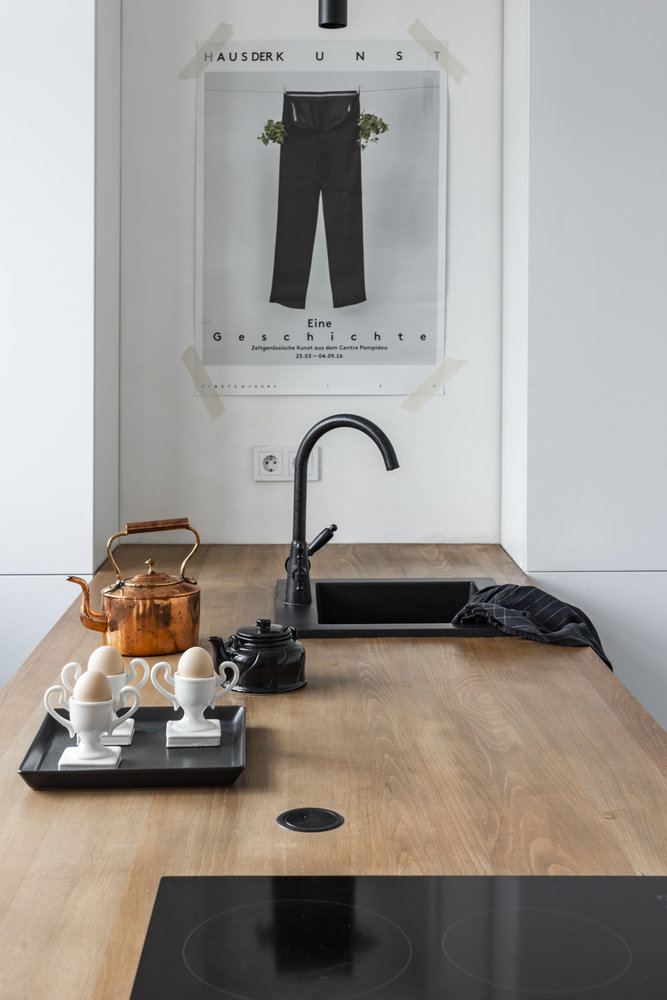 Фотография: Кухня и столовая в стиле Эклектика, Квартира, Проект недели, Екатеринбург, Сталинка, 3 комнаты, 60-90 метров, Ольга Минуллина – фото на INMYROOM