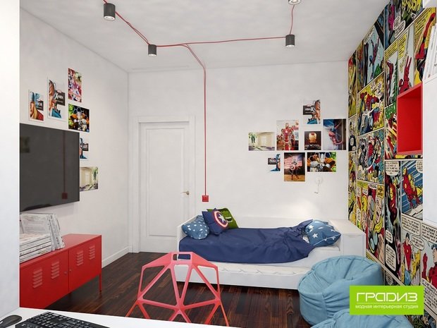 Фото из портфолио Территория детства – фотографии дизайна интерьеров на InMyRoom.ru