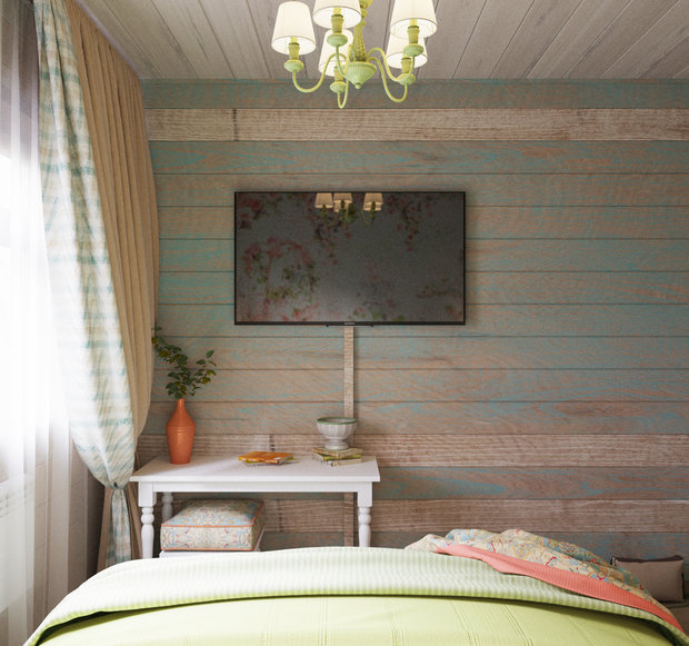 Фото из портфолио Деревенский прованс под Томском – фотографии дизайна интерьеров на INMYROOM