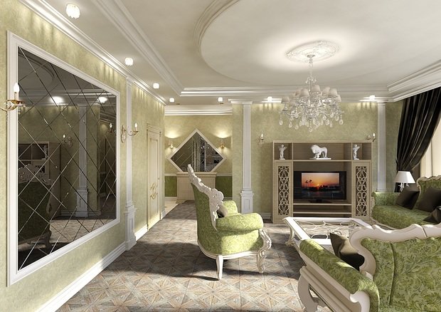 Фото из портфолио классика – фотографии дизайна интерьеров на INMYROOM