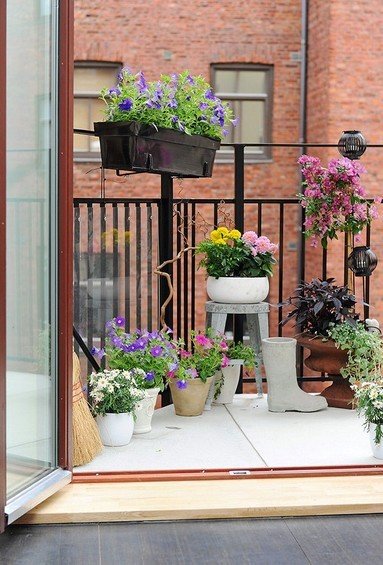 Фотография: Балкон, Терраса в стиле Прованс и Кантри, Скандинавский, Современный – фото на INMYROOM