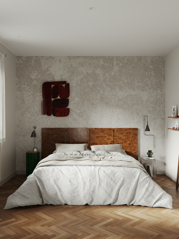 Фотография: Спальня в стиле Скандинавский, Современный, Эклектика, Квартира, Проект недели, Москва, 4 и больше, Более 90 метров, DSGN HUB, Винтажный – фото на INMYROOM