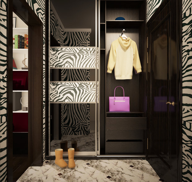 Фото из портфолио дизайн-проект квартиры в стиле хай-тэк – фотографии дизайна интерьеров на INMYROOM