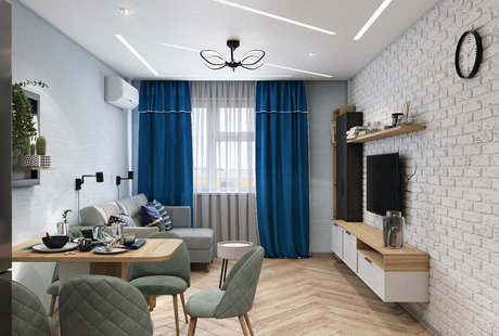 Квартира 61,4 м2 (2020)