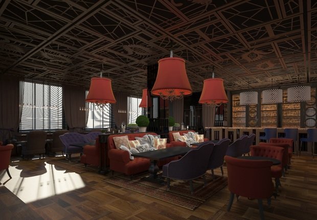 Фото из портфолио Объёмные 3D и 5D панели, потолки... – фотографии дизайна интерьеров на INMYROOM