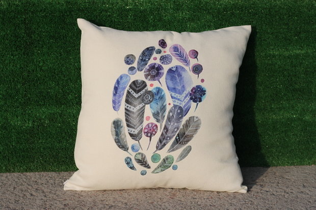 Фото из портфолио Декоративные подушки и картины для дома – фотографии дизайна интерьеров на INMYROOM