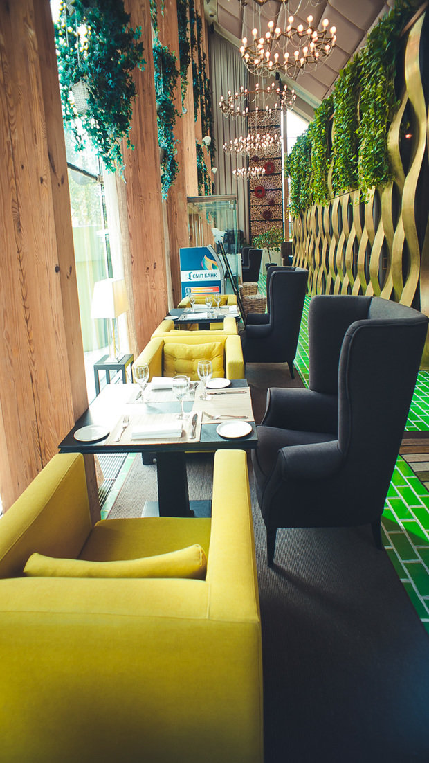 Фото из портфолио Ресторан Водный – фотографии дизайна интерьеров на INMYROOM