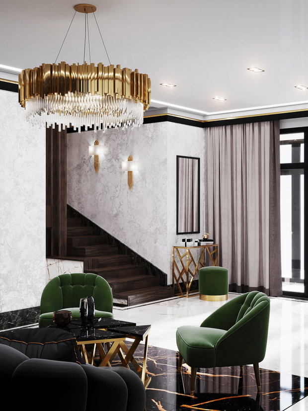 Фото из портфолио Утонченная роскошь – фотографии дизайна интерьеров на INMYROOM