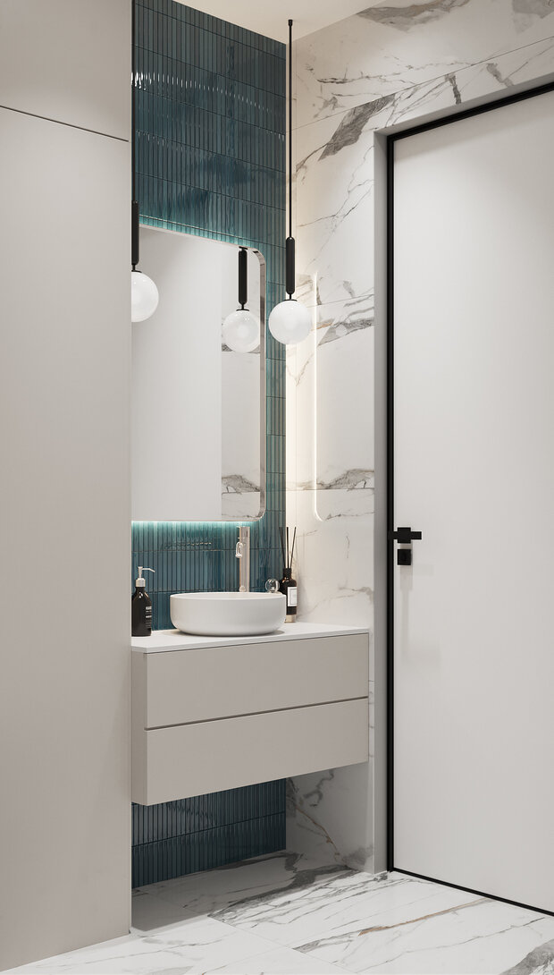 Фото из портфолио Квартира в ЖК «ENITEO», 62 м² – фотографии дизайна интерьеров на INMYROOM