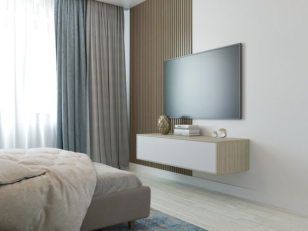 Фото из портфолио Квартира с синими акцентами – фотографии дизайна интерьеров на INMYROOM