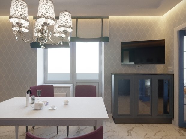 Фото из портфолио Средиземноморская классика у Финского залива – фотографии дизайна интерьеров на INMYROOM