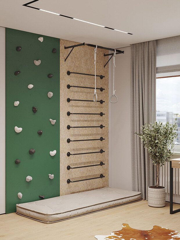 Фотография: Детская в стиле Скандинавский, Современный, Эклектика, Прихожая, Квартира, Проект дня, Санкт-Петербург, Юлия Чернова, 4 и больше, 60-90 метров – фото на INMYROOM