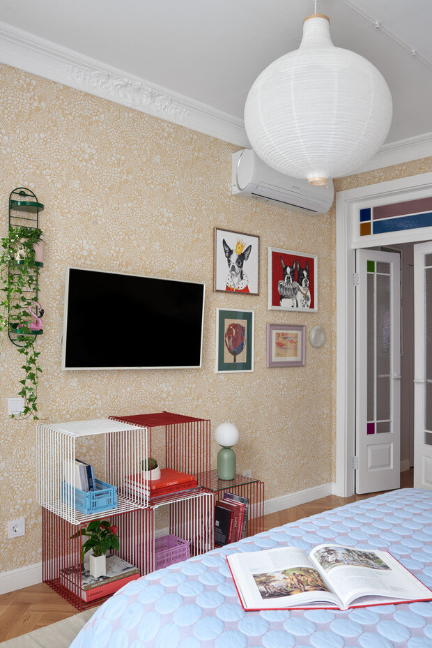 Фотография: Спальня в стиле Современный, Эклектика, Квартира, Проект дня, Беларусь, Минск, 2 комнаты, 60-90 метров, Анжелика Макаревич – фото на INMYROOM