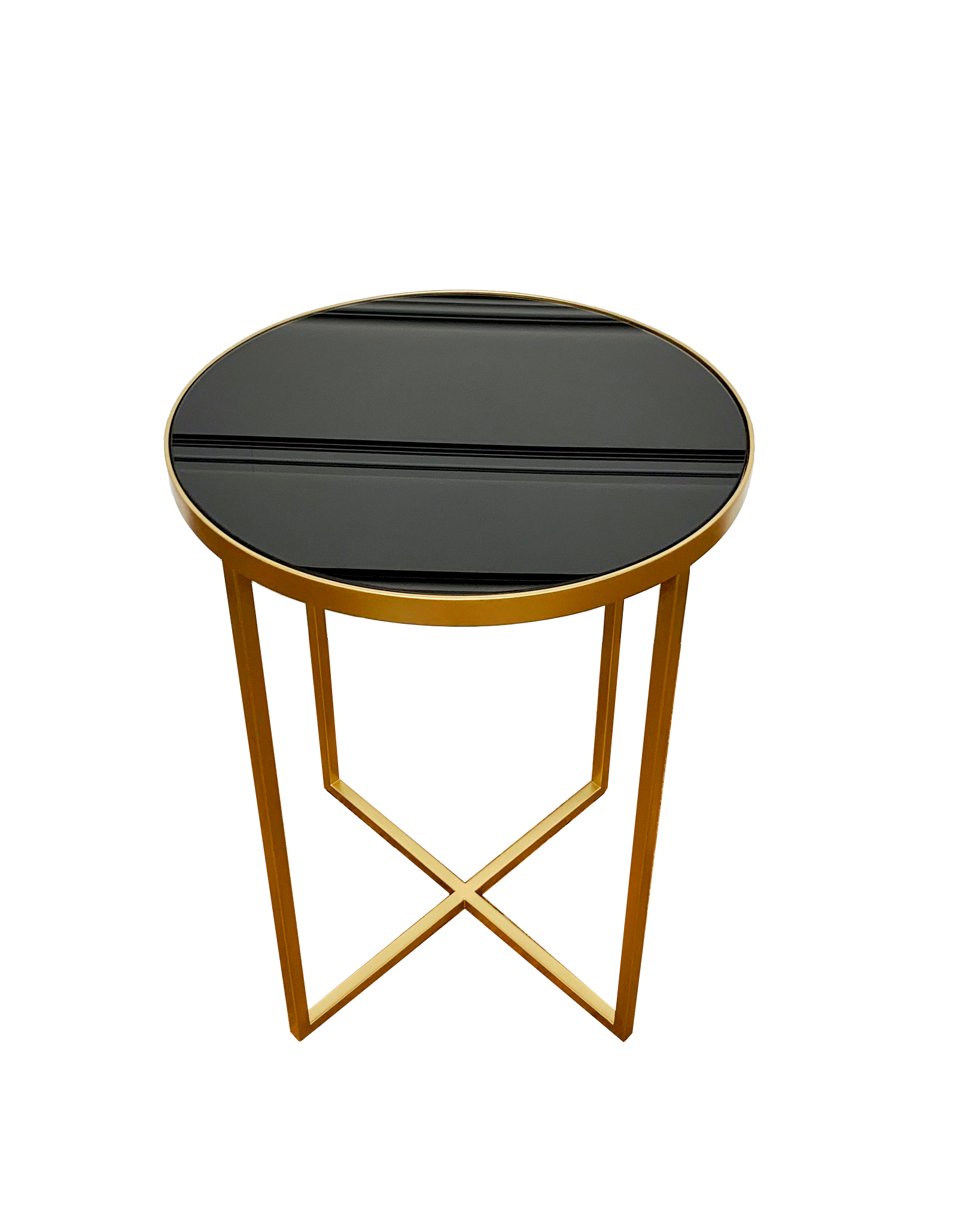 Кофейный стол со стеклянной столешницей