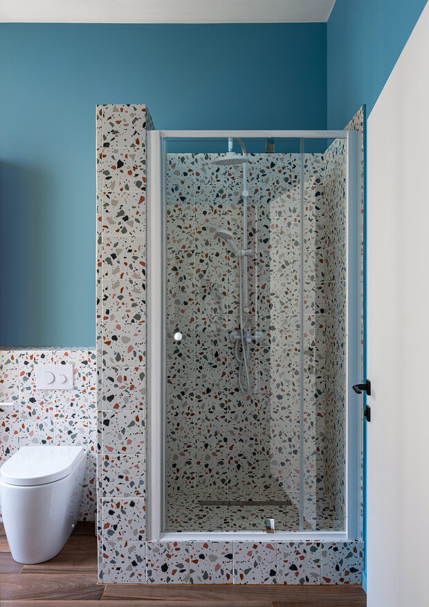 Фотография: Ванная в стиле Современный, Эклектика, Квартира, Проект недели, Москва, 2 комнаты, 40-60 метров, Наталия Турченко – фото на INMYROOM