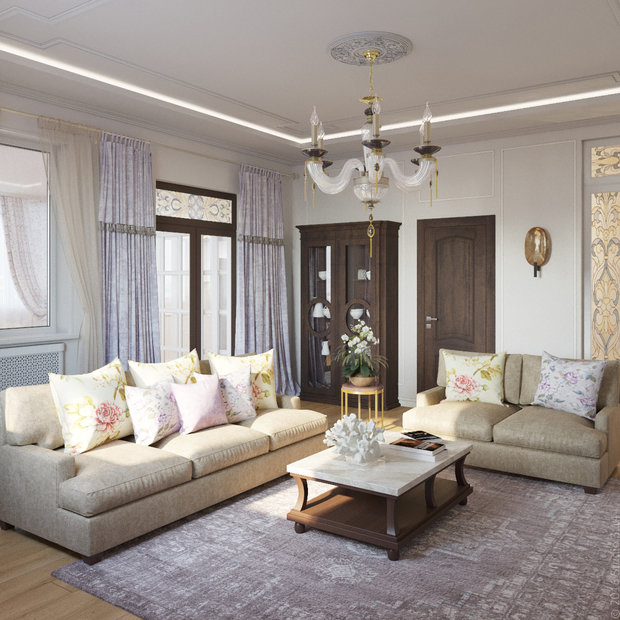 Фото из портфолио Восточная классика – фотографии дизайна интерьеров на INMYROOM