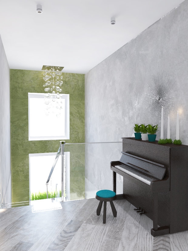 Фото из портфолио Холл 2 этаж – фотографии дизайна интерьеров на INMYROOM