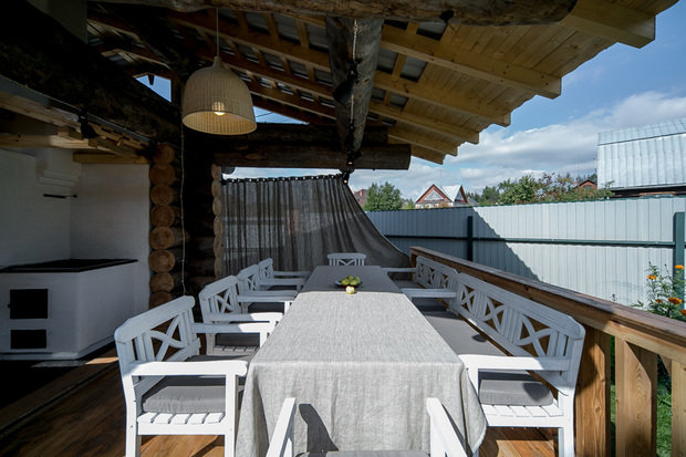 Фотография: Кухня и столовая в стиле Прованс и Кантри, Современный, Дачный ответ – фото на INMYROOM