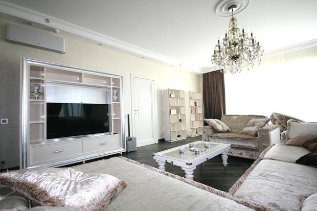 Фотография: Гостиная в стиле Эклектика, Квартира, Дома и квартиры – фото на INMYROOM