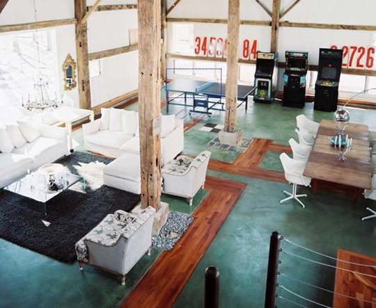 Фотография: Прочее в стиле Эклектика, Дизайн интерьера, Цвет в интерьере, Пол, Индустриальный – фото на INMYROOM