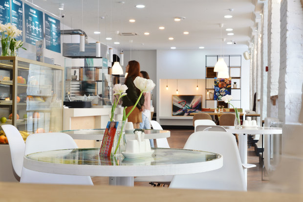Фото из портфолио Bakery Café Bread Stories – фотографии дизайна интерьеров на INMYROOM