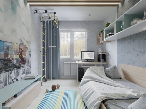 Фото из портфолио Зеленый день – фотографии дизайна интерьеров на INMYROOM