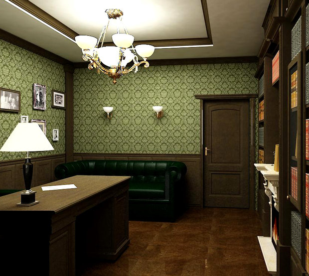 Фото из портфолио Сила мысли.....Кабинеты – фотографии дизайна интерьеров на INMYROOM