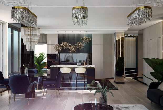 Фото из портфолио 4. Amazing columns. – фотографии дизайна интерьеров на INMYROOM