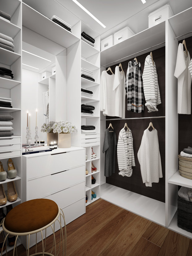 Фото из портфолио Дизайн квартиры ЖК Wellton Park – фотографии дизайна интерьеров на INMYROOM