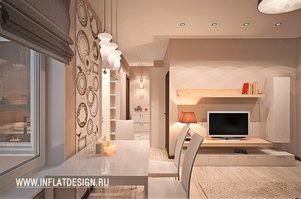 Фото из портфолио Квартира в центре – фотографии дизайна интерьеров на INMYROOM