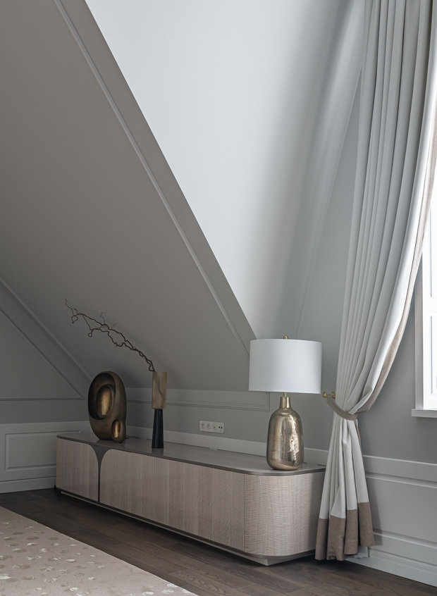 Фотография: Спальня в стиле Классический, Современный, Дом, Проект недели, Дом и дача, Московская область, 4 и больше, Более 90 метров, Екатерина Реброва – фото на INMYROOM