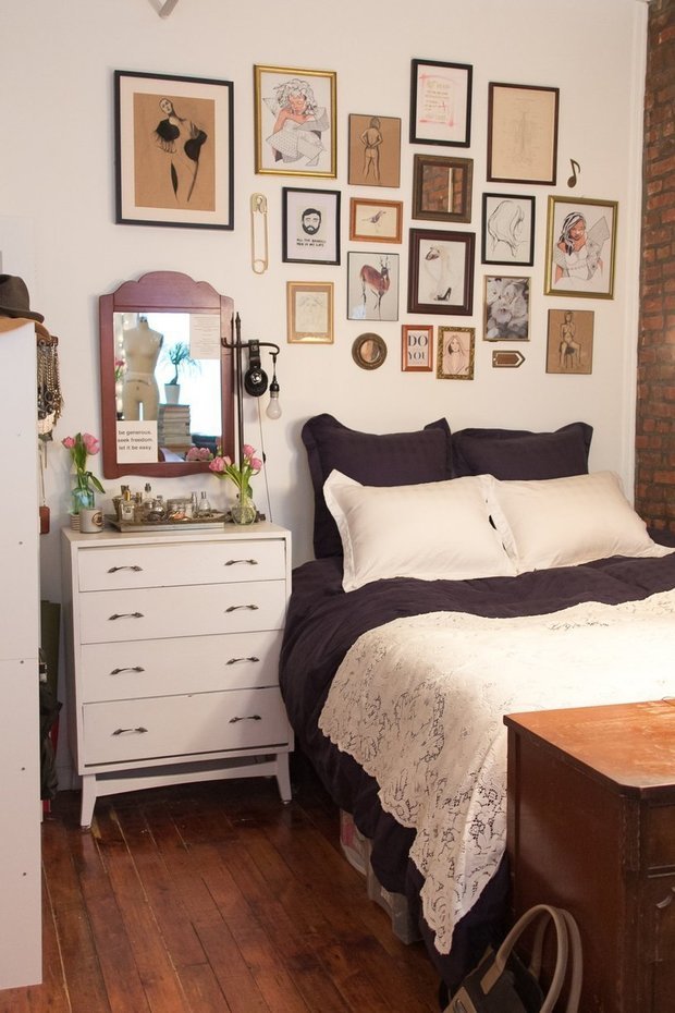 Фото из портфолио Миниатюрная и стильная квартира, площадью 24 кв.м. – фотографии дизайна интерьеров на INMYROOM