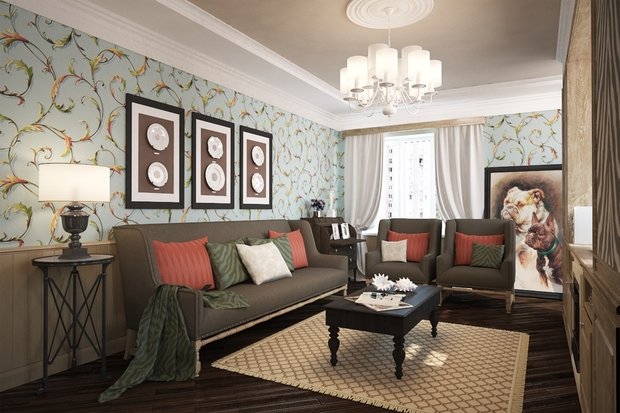 Фото из портфолио "Кантри" квартира в Ростове-на-Дону – фотографии дизайна интерьеров на INMYROOM