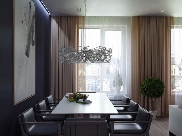 Фото из портфолио ЖК «Кронштадтский» 130 кв.м. – фотографии дизайна интерьеров на INMYROOM