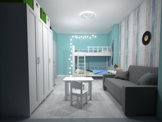 Фото из портфолио Детская – фотографии дизайна интерьеров на INMYROOM