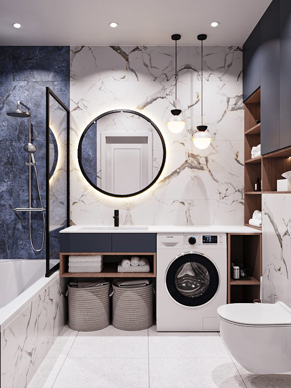 Фото из портфолио Санузел – фотографии дизайна интерьеров на INMYROOM