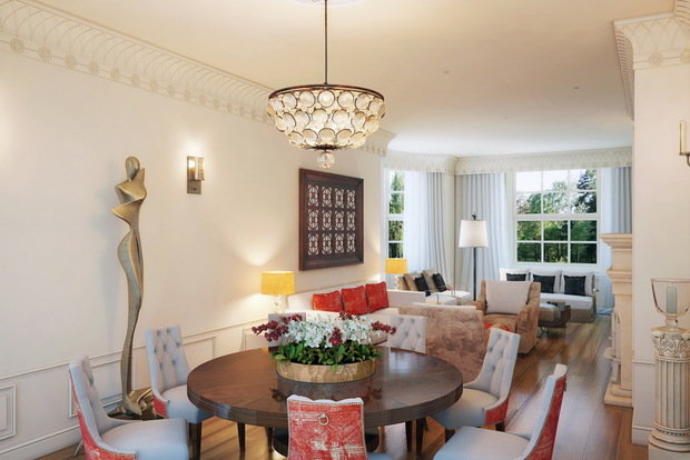 Фото из портфолио Гостиная в классическом стиле – фотографии дизайна интерьеров на INMYROOM