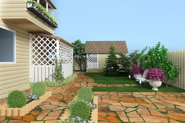 Фотография: Ландшафт в стиле  – фото на INMYROOM