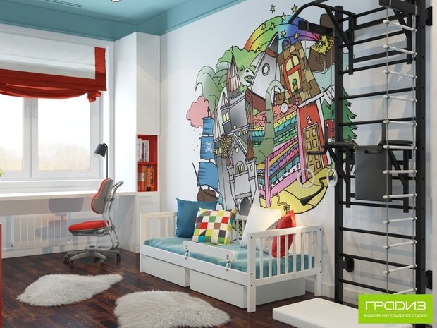 Фото из портфолио Территория детства – фотографии дизайна интерьеров на InMyRoom.ru