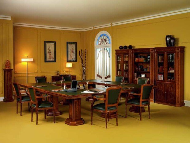 Фото из портфолио Inter Classic mobilia элитный кабинет на заказ – фотографии дизайна интерьеров на INMYROOM