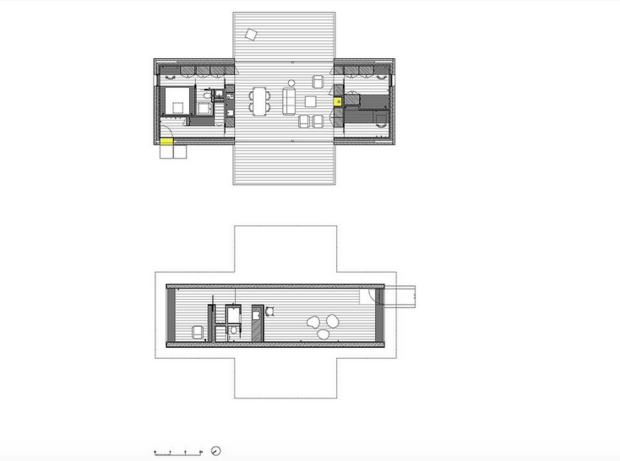 Фотография: Планировки в стиле , Скандинавский, Современный, Дом, Испания, Архитектура, Ландшафт, Минимализм, Эко, CH+QS – фото на INMYROOM