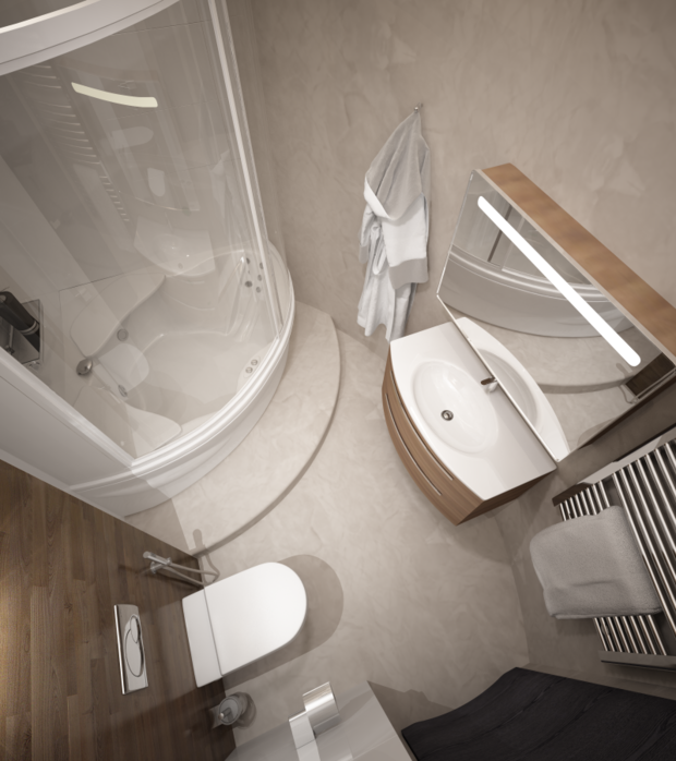 Фото из портфолио Черное и белое  – фотографии дизайна интерьеров на InMyRoom.ru