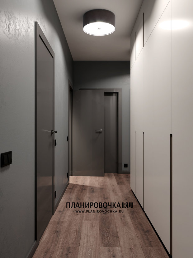Фото из портфолио ЖК "ГУСАРСКАЯ БАЛЛАДА", ПРИХОЖАЯ 11,5 М2 – фотографии дизайна интерьеров на INMYROOM