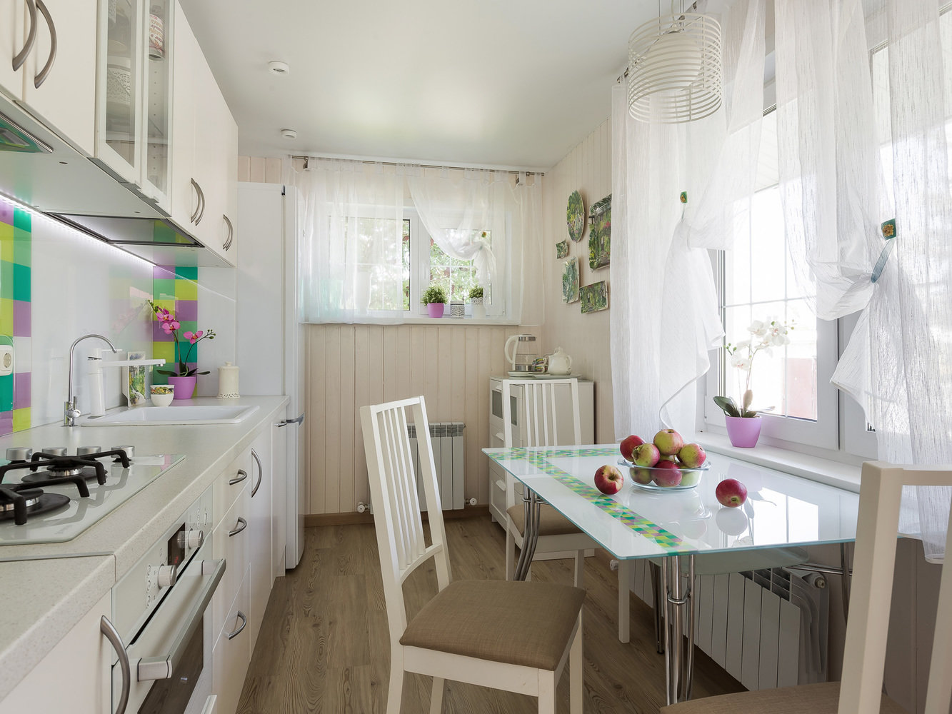 Фотография: Кухня и столовая в стиле Современный, Скандинавский, Проект недели, Дача, Самара, 3 комнаты, 40-60 метров, Елена Сергеева – фото на INMYROOM