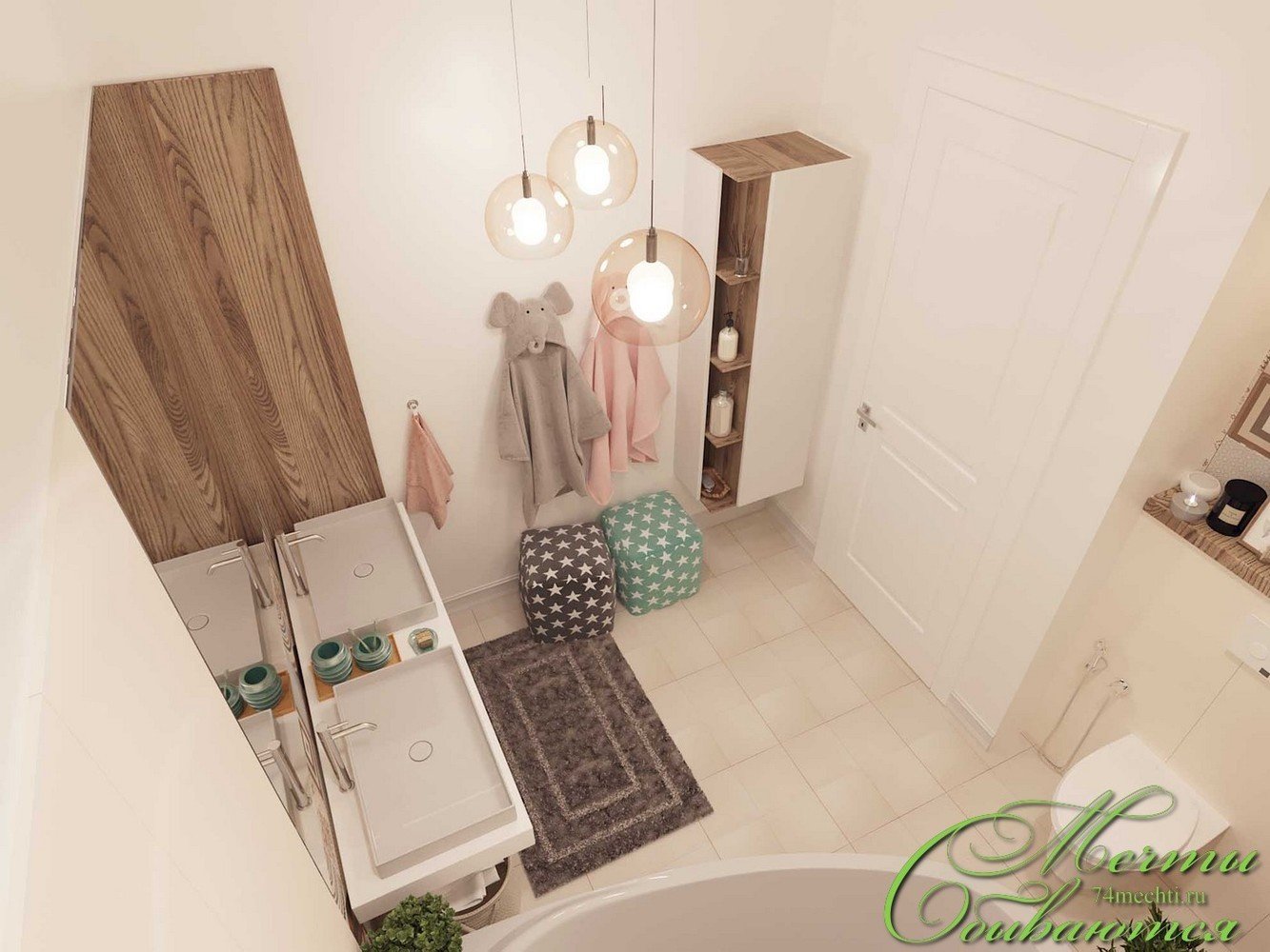 Фото из портфолио Лёгкая неоклассика в ванных комнатах – фотографии дизайна интерьеров на INMYROOM Фото из портфолио Лёгкая неоклассика в ванных комнатах – фотографии дизайна интерьеров на INMYROOM