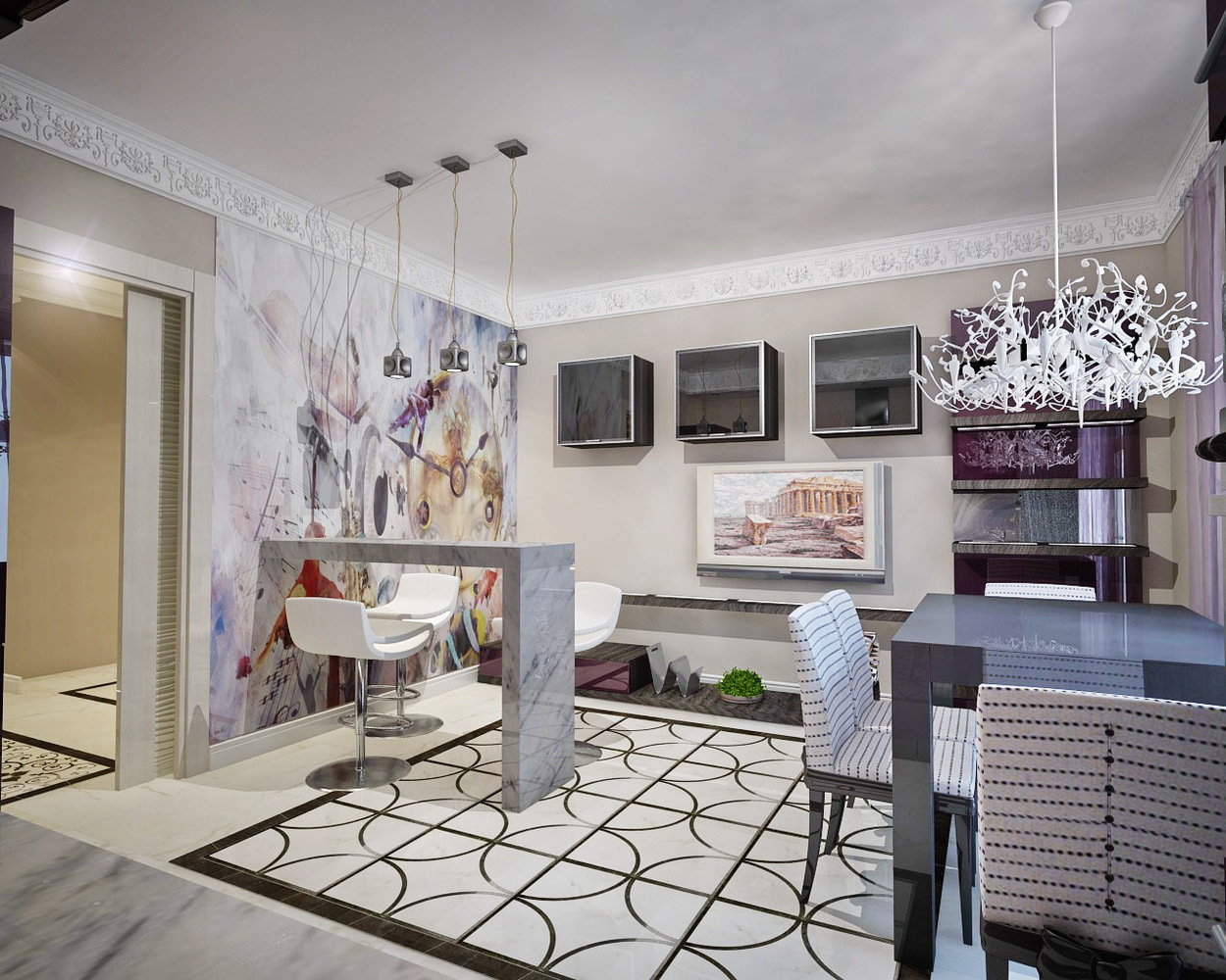 Фото из портфолио Квартира на Васильевском – фотографии дизайна интерьеров на INMYROOM Фото из портфолио Квартира на Васильевском – фотографии дизайна интерьеров на INMYROOM