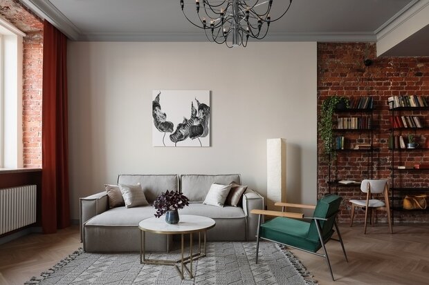 Фотография: Гостиная в стиле Лофт, Современный,  – фото на INMYROOM